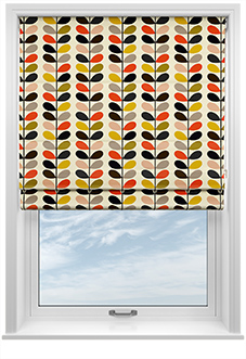 Orla Kiely Multi Stem, Tomato - Roman Blind